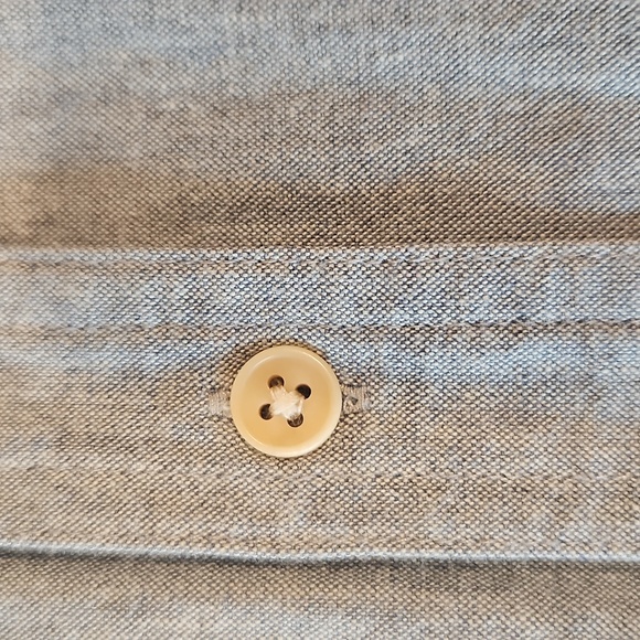 Emerson Fry Casual Gray Button-Up Ryan  Shirt, Size M - Picture 6 of 6